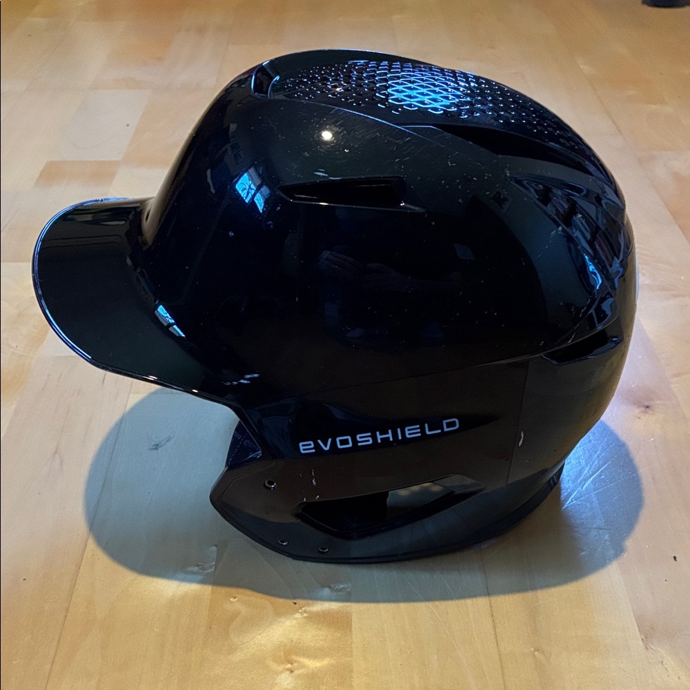 Baseball Black Batting Helmet - Protective Sports Helmet YH